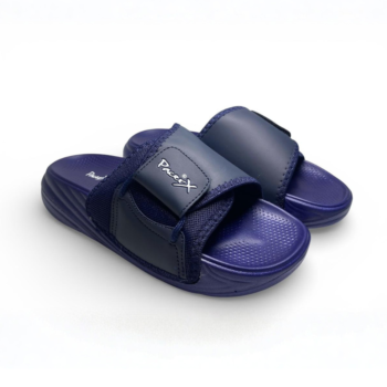 PacerX Navy Blue Adjustable Comfort Slides